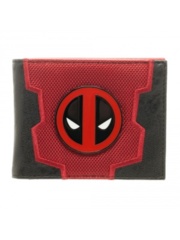 MARVEL - DEADPOOL - LAYERED MATERIALS WALLET RED / BLACK